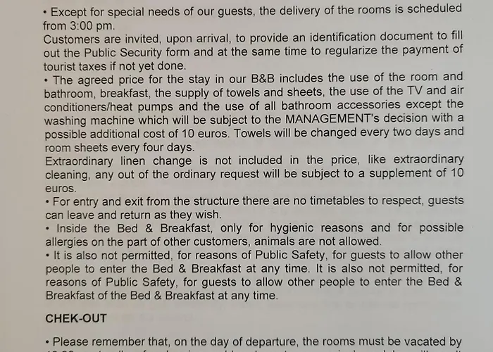 Bed & Breakfast Vento Del Sud 4*